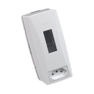 Mectronic Caixa Proteção Mod. PT C/Tom. 2P+T 20A/250V 89121