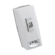 Mectronic Caixa Proteção Mod. PT DISJ. 1P TM 2P+T 20A/250V 89117