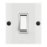 Mectronic Conjunto Sobrepor Interruptor Paralelo 10A/250V 61002