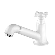 Torneira de Mesa P/ Banheiro Marujá Branca