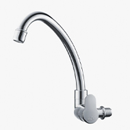 Torneira Cozinha Parede Bica Móvel Tivoli Cromada   522