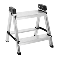 Banqueta Alumínio Home 2 Degraus 