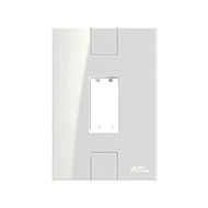 Mectronic Click Placa  4 X 2  P/ 1 Módulo Vertical BR   82241