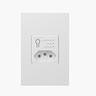 Tomada Prot. Emb Li BR + Kit Tex Qualiplus   0101027BR