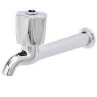 Torneira Pia Reta 18 cm  Flex  1158 C-50 1/2" c/ 1/4 de volta