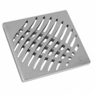 Grelha quadrada cromada    15 x 15