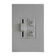 Dimmer Qualitronix Vent.Desl + 1 Tcl Luz Biv    Branco      QV36