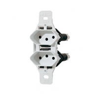 Mectronic Millenium S/ Placa  02 Tomadas  2P+T   10A   39047