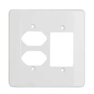 Mectronic Millenium Placa  4 x 4  03 Seções + 02 Tomadas