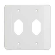 Mectronic Millenium Placa  4 x 4  02 Tomadas Vertical