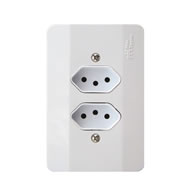Mectronic Millenium Cj 02 Tomadas 2P+T  20A   39161