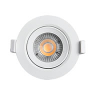 Luminária Spot Led Redonda  3W   6500K   BR  Biv.