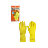 Luva Latex Amarela Multuso  G/8  ( PAR )