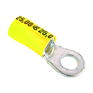 Terminal Anel 3,7MM Amarelo ( Fio 4,0 A 6,0 )