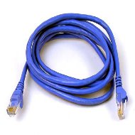 Cabo p/ computador rede   RJ45   azul   05 m        16612