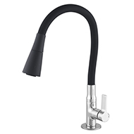 Torneira Cozinha Mesa   1/2     C70   COL DUO   Preta    6367