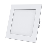 Luminária LED Plafon Embutir Slim Quadrada 18W 6500K