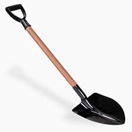 Pá de Bico Nº3  C/Cabo Y Polietileno