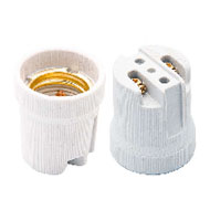 Receptáculo E27 Porcelana P/ Spot C/ Alça  