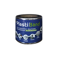 Fita Plastband Aluminizada  10CM X 10M