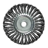 Escova De Aço Circular Fio Torcido 100MM X 22MM