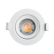Luminária Spot Led Redonda Embutir 7w 6500K BR Biv.