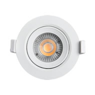 Luminária Spot Led Redonda Embutir 7w  6500K  BR  Biv.