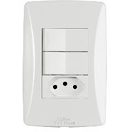 Mectronic Petra Cj. 02 S.Simples + Tomada 2P + T 10A 39842