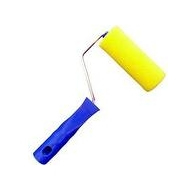 Rolo de espuma 15 cm c/ cabo 1341 Amarelo
