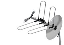 Antena externa mini-parabólica sat.1 VHF/UHF/HDTV 3875