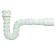 Sifão sanfonado multiuso 66 cm branco (Plena)